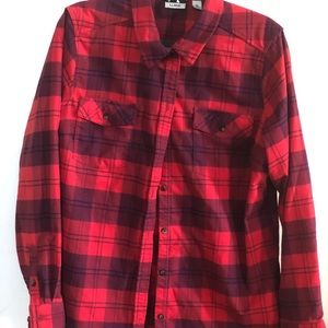 plaid flannel shirt